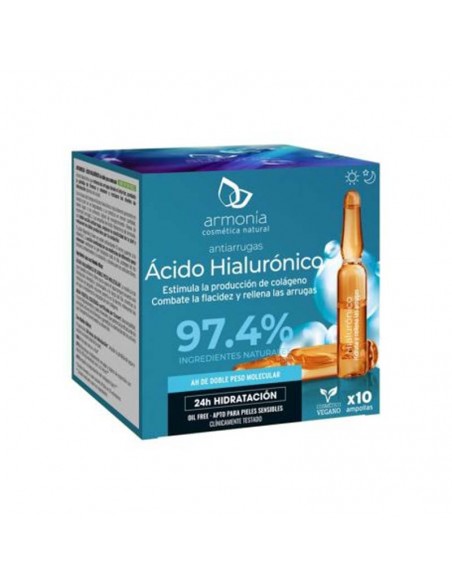 Acido Hialuronico Antiarrugas 10Amp. Armonia