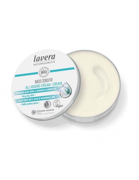 Basis Sensitiv Crema Cara Y Cuerpo 150Ml. Lavera