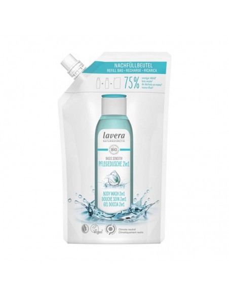 Basis Sensitiv Gel De Ducha-Champu Recarga 500Ml. Lavera