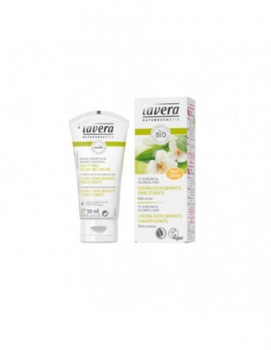 Crema Equilibrante Matificante Te Verde 50Ml. Lavera