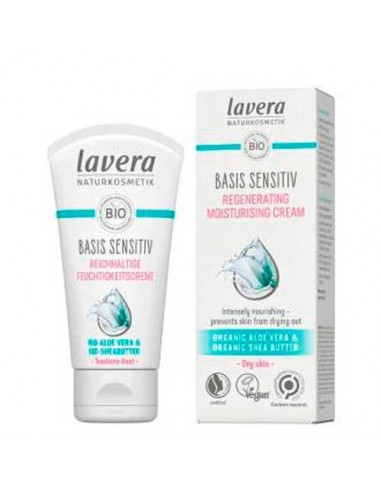 Basis Sensitiv Crema Facial De Dia Nutritiva 50Ml Lavera