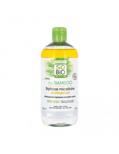 Agua Micelar Pur Bamboo Bifasica 500Ml. So´Bio Etic