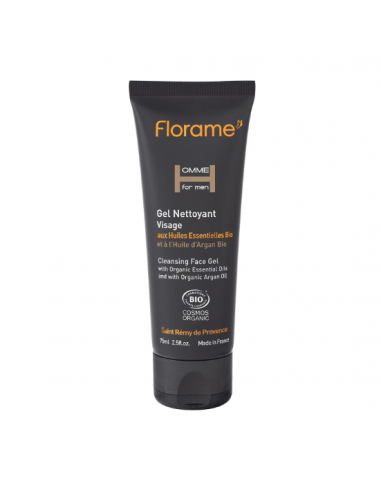 Gel limpiador facial hombre Florame