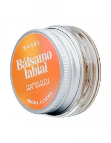 Balsamo Labial Hidratante Chocolate 5Ml. Eco Vegan Banbu