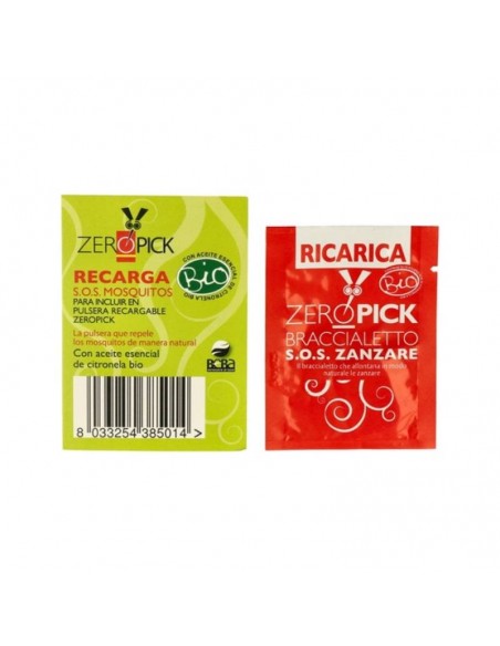 Kit Recargas Pulsera Antimosquitos 3Placas Zeropick