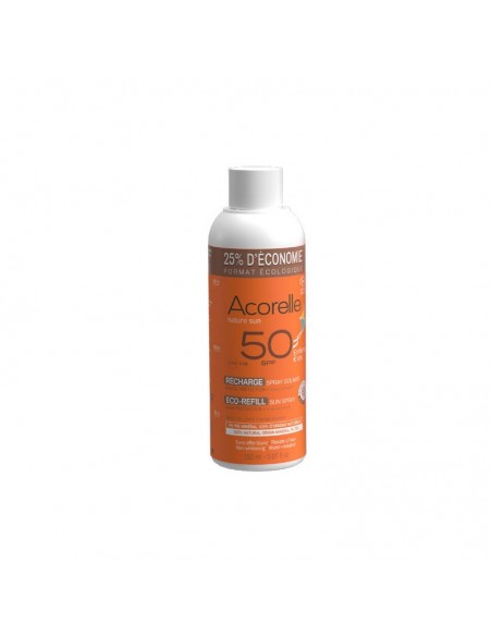 Recarga spray solar niños SPF50 150ml. Acorelle