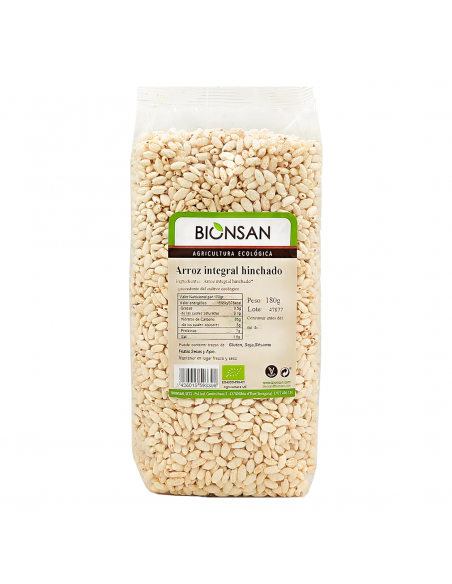 Arroz Hinchado Crujiente Ecológico 180gr Bionsan