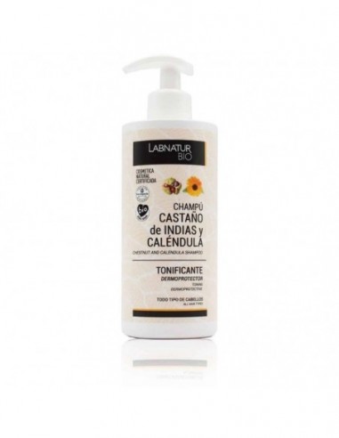 Champu Castaño Indias Y Calendula 450Ml. Bio Labnatur Bio