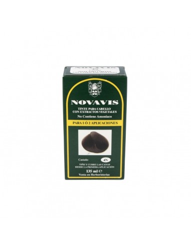 Tinte  Novavis 4N Castaño 135Ml. Novavis