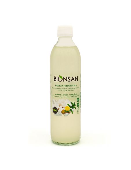 Bebida Probiótica con Menta y Jengibre 500ml Bionsan