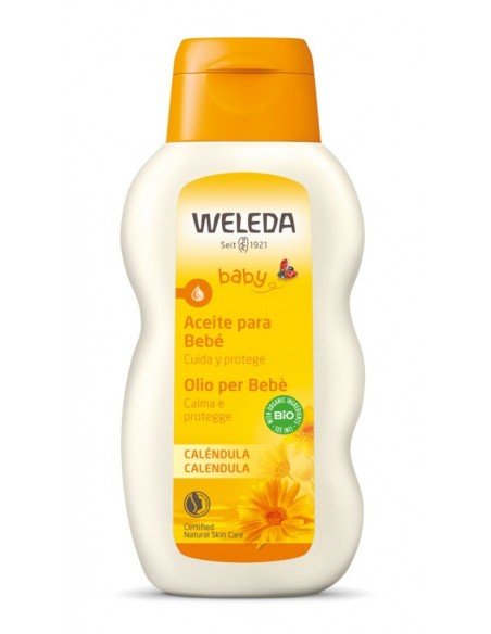 Aceite de caléndula para bebé Weleda