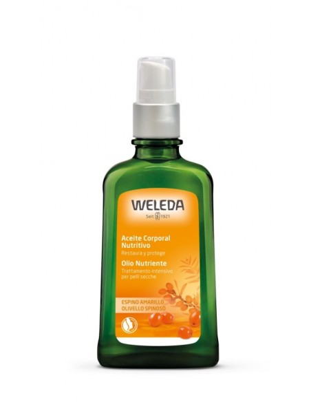 Aceite corporal nutritivo de espino amarillo Weleda