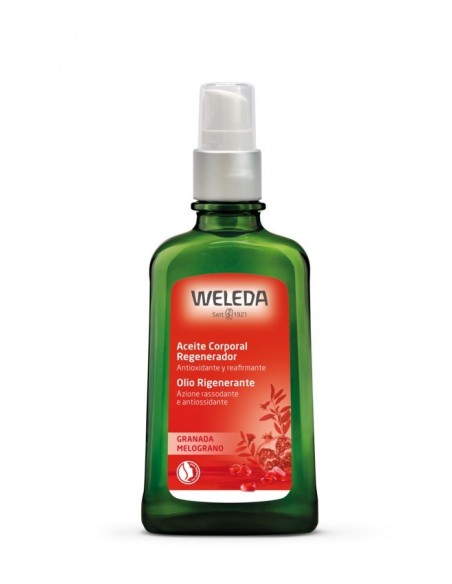 Aceite corporal regenerador de granada Weleda