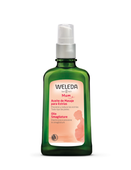 Aceite de masaje para estrías Weleda