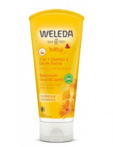 Champú y gel de ducha de caléndula Weleda