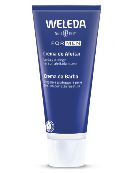 Crema de afeitar Weleda