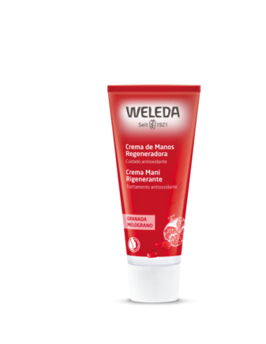 Crema de manos regeneradora de granada Weleda