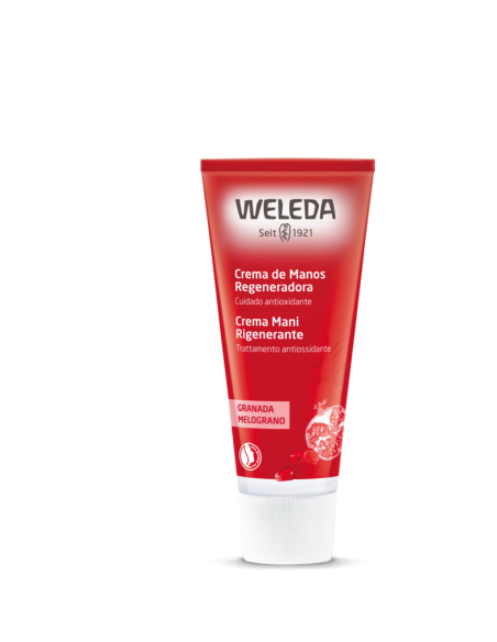 Crema de manos regeneradora de granada Weleda