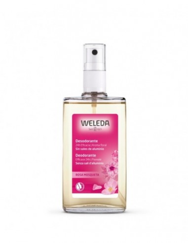 Desodorante spray de rosa Weleda