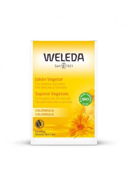 Jabón vegetal de caléndula Weleda