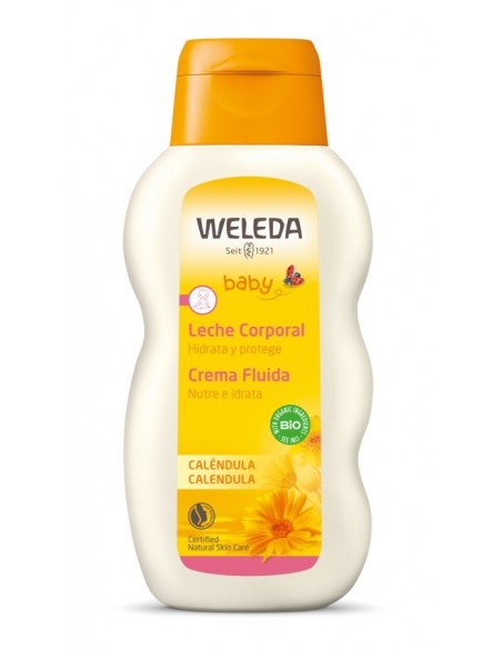 Leche corporal de caléndula Weleda