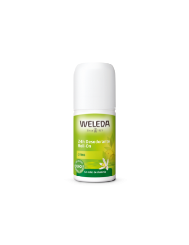 Desodorante roll-on de citrus Weleda