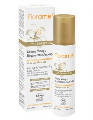 Crema facial regenerante anti-edad Lys Perfection Florame