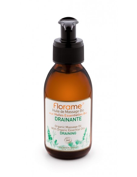 Aceite de masaje drenante Florame