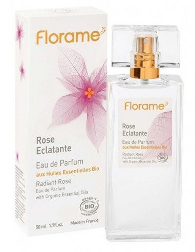 Eau de Parfum Bio Rose Éclatante Florame