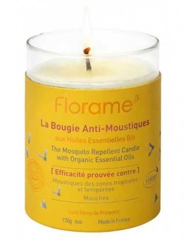 Vela anti-mosquitos Florame