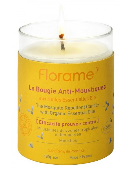 Vela anti-mosquitos Florame