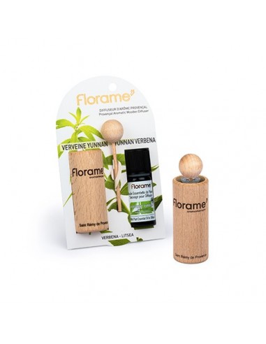 Difusor provenzal + aceite esencial de verbena Florame