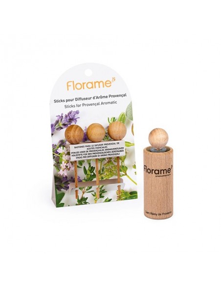 Pack 3 sticks para difusor de madera Florame