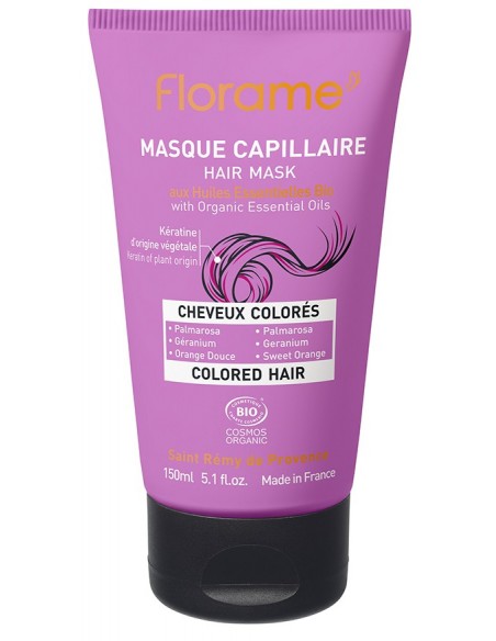 Máscara para cabello teñido Florame