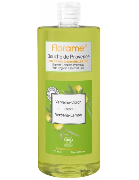 Gel de ducha provenzal de verbena-limón Florame