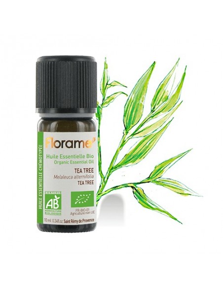 Aceite esencial de árbol del té (Melaleuca Alternifolia) Florame