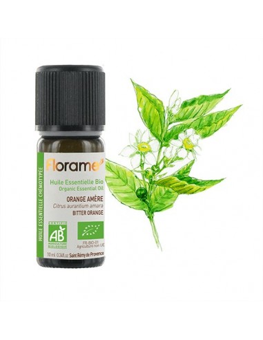 Aceite esencial de naranja amarga (Citrus aurantium amara) Florame