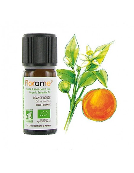 Aceite esencial de naranja dulce (citrus sinensis) Florame