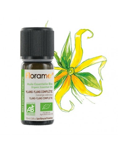 Aceite esencial Ylang Ylang (cananga odorata) completo BIO Florame