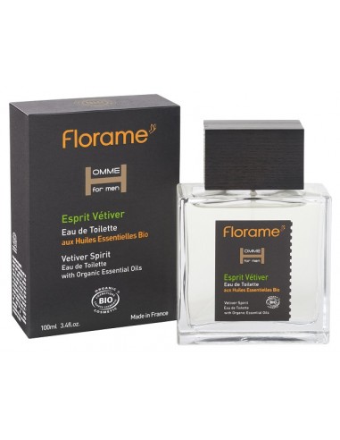 Eau de Toilette Esprit Vétiver Hombre Florame