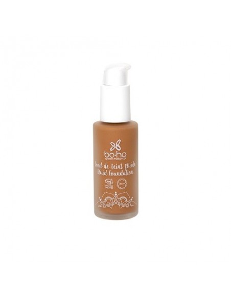 Base de maquillaje fluida 07 Caramel castaño BOHO