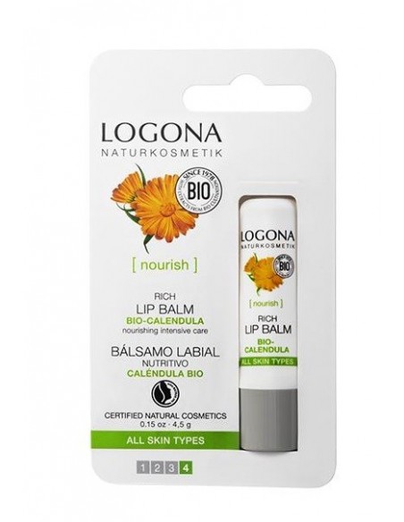 Balsamo Labial Nutritivo Caléndula Logona