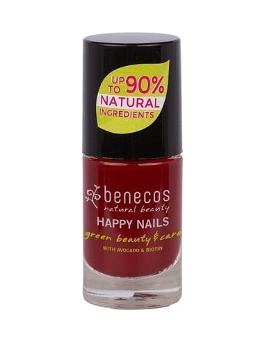 Esmalte Happy Nails Cherry Red Benecos