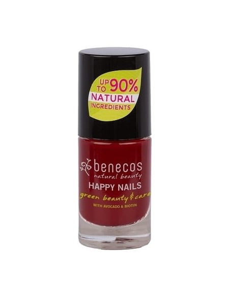 Esmalte Happy Nails Cherry Red Benecos