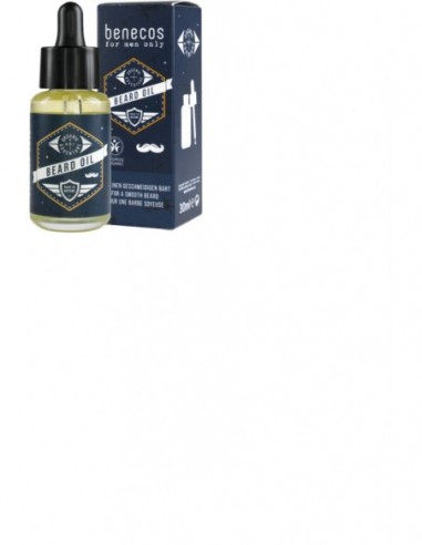 Benecos for men only Aceite de Barba Vegano 30ml Benecos