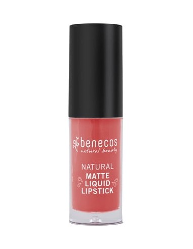 Natural Matte Liquid Lipstick Coral Kiss Benecos