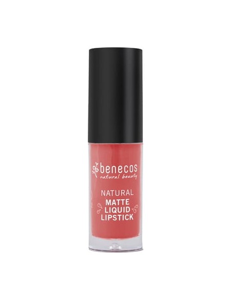 Natural Matte Liquid Lipstick Coral Kiss Benecos