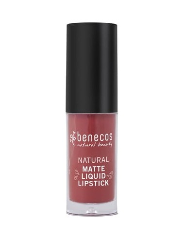 Natural Matte Liquid Lipstick Trust in Rust Benecos