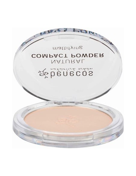 Polvo compacto Porcellain Benecos