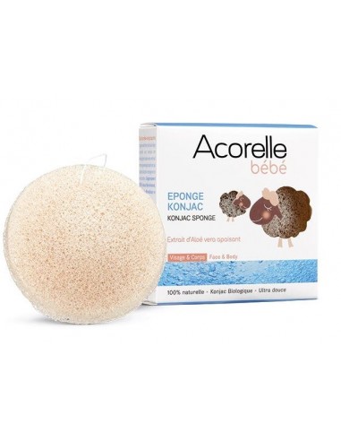 Esponja konjac bebé Acorelle